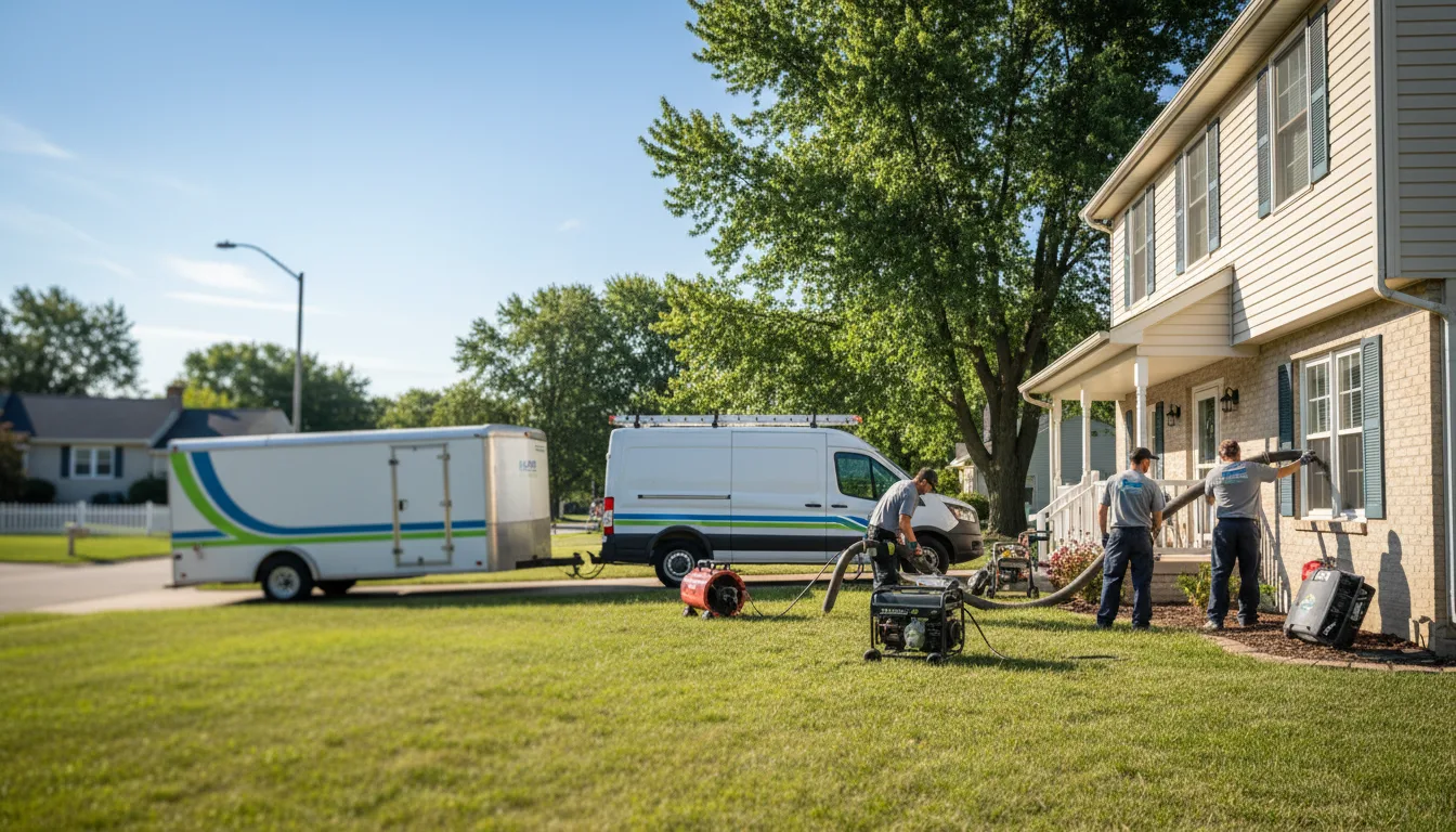 Flooded Basement Restoration And Cleanup With Repair in Smithville, AR near me
